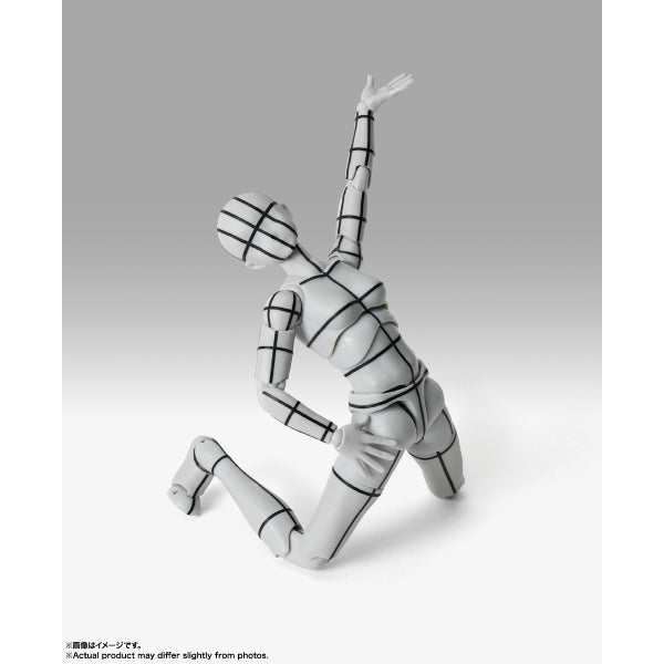 S.H.Figuarts Sports- Edition -WIRE FRAME- (Gray Color Ver.) (BODY KUN/ BODY CHAN) 素體君 素體醬 運動