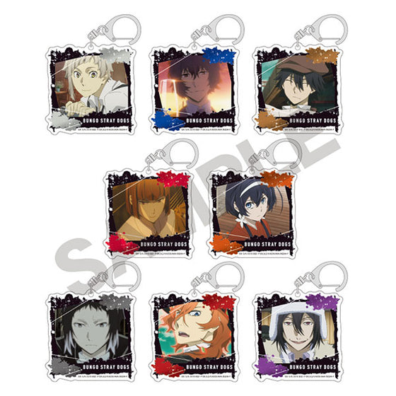 Bungo Stray Dogs Trading Acrylic Keychains (set of 8) 文豪野犬 鎖匙扣