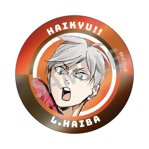 Haikyu!! Trading Metallic Can Badge (set of 10) 排球少年 襟章 徽章