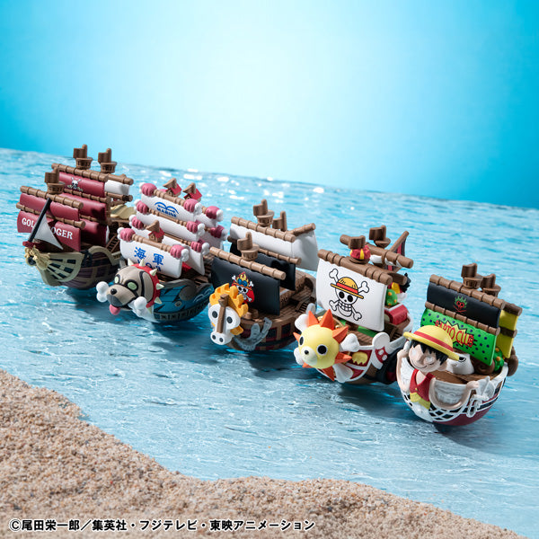 Yuracolle series ONE PIECE GRAND LINE collection Vol.3 (Box of 6) 海賊王 船