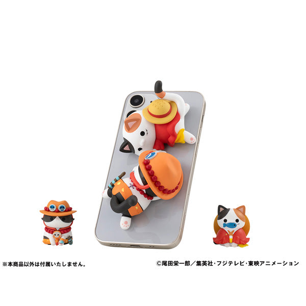 MEGA CAT PROJECT ONE PIECE Nyan Piece Nyan！Stickie！(set of 8) 海賊王 貓
