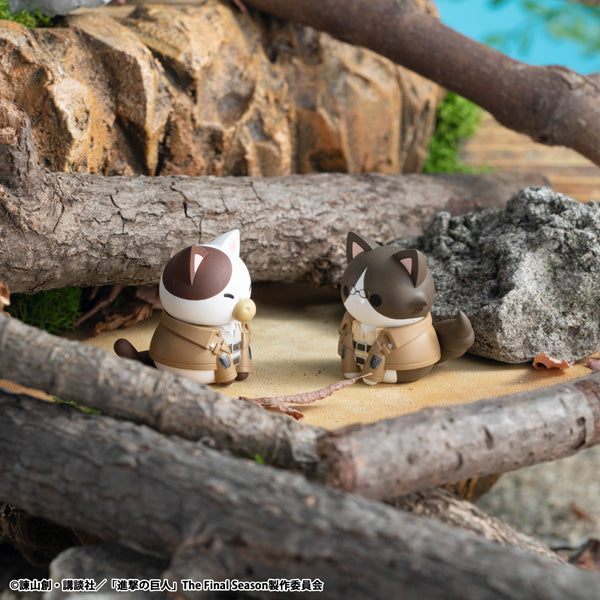 MEGA CAT PROJECT Attack on Titan Attack on Tinyan Gathering Scout Regiment danyan！(set of 8) (2026 Jan Resale ver.) 進擊的巨人