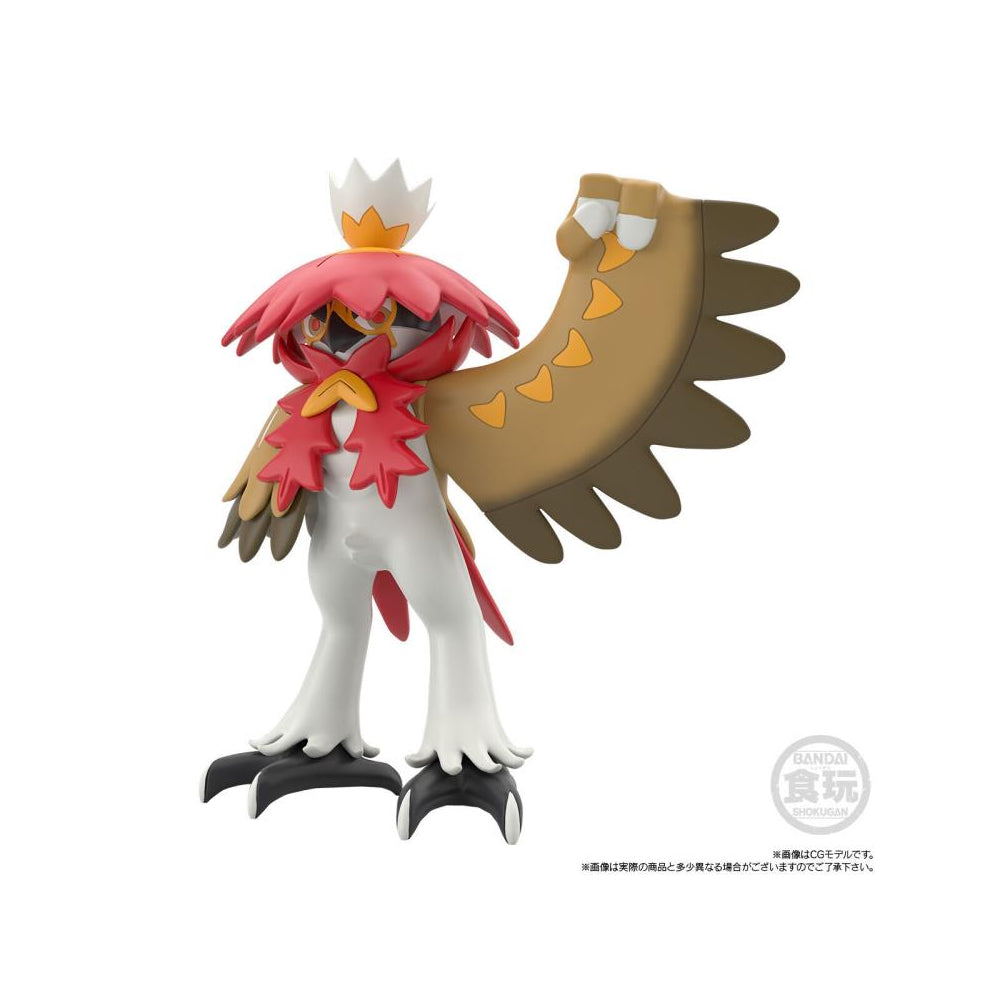 POKÉMON SCALE WORLD JADE (HISUI) REGION REI & TYPHLOSION (HISUIAN FORM) & DECIDUEYE (HISUIAN FORM) & SAMUROTT (HISUIAN FORM) W/O GUM 寵物小精靈 精靈寶可夢 翡翠地區