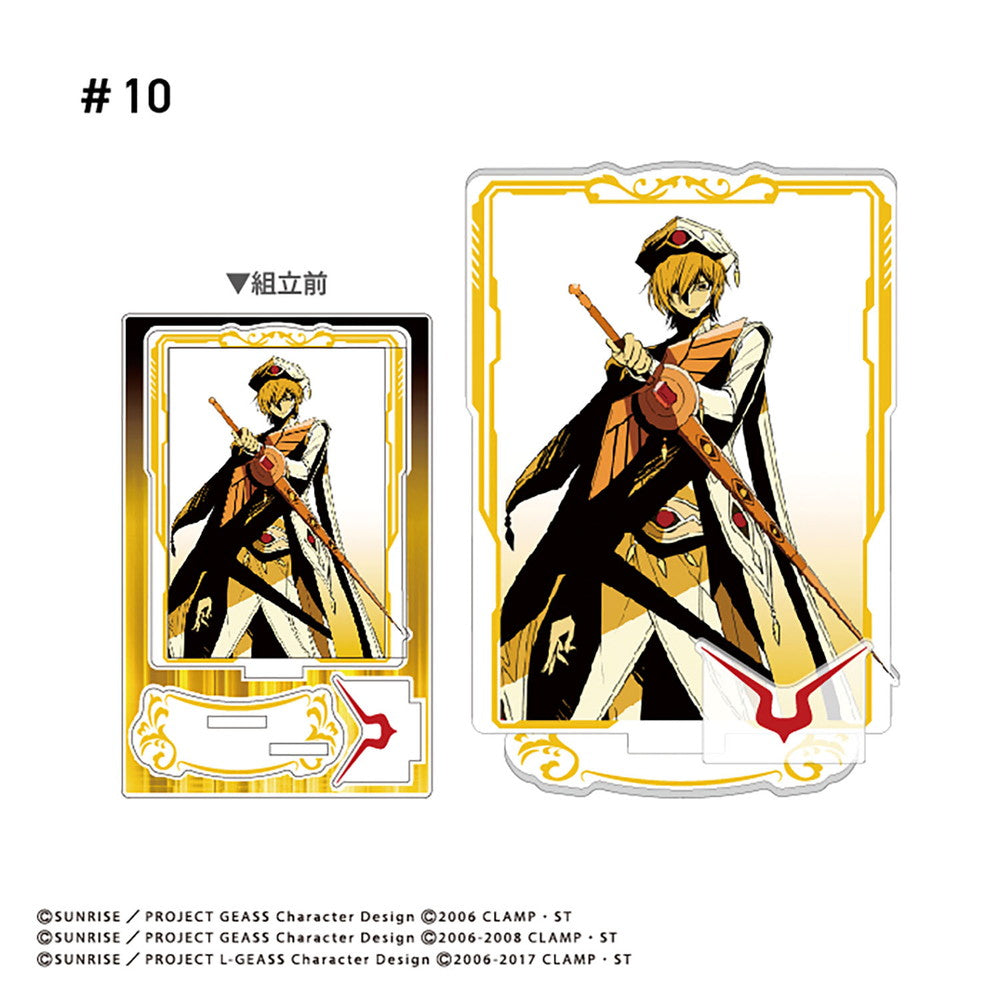 Code Geass Poster Art Acrylic Stand (box of 10) 叛逆 的 魯魯修 立牌