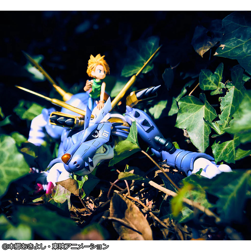 Precious G.E.M. Series Digimon Adventure Metal Garurumon & Ishida Yamato  數碼暴龍 鋼鐵加魯魯獸＆石田大和