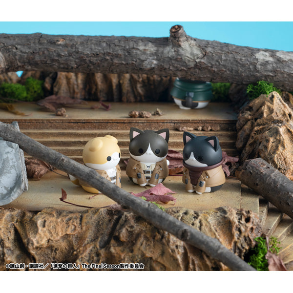 MEGA CAT PROJECT Attack on Titan Attack on Tinyan Gathering Scout Regiment danyan！(set of 8) (2026 Jan Resale ver.) 進擊的巨人