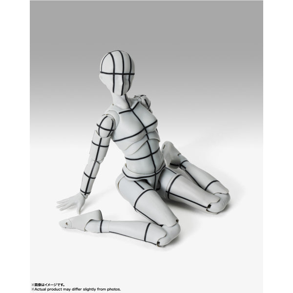 S.H.Figuarts Sports- Edition -WIRE FRAME- (Gray Color Ver.) (BODY KUN/ BODY CHAN) 素體君 素體醬 運動