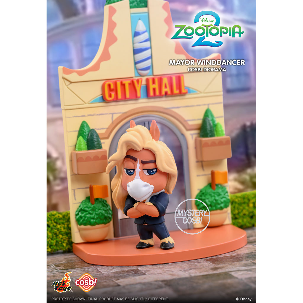 Hot toys - Zootopia 2 Cosbi Diorama Collection (set of 6) 優獸大都會 動物 城