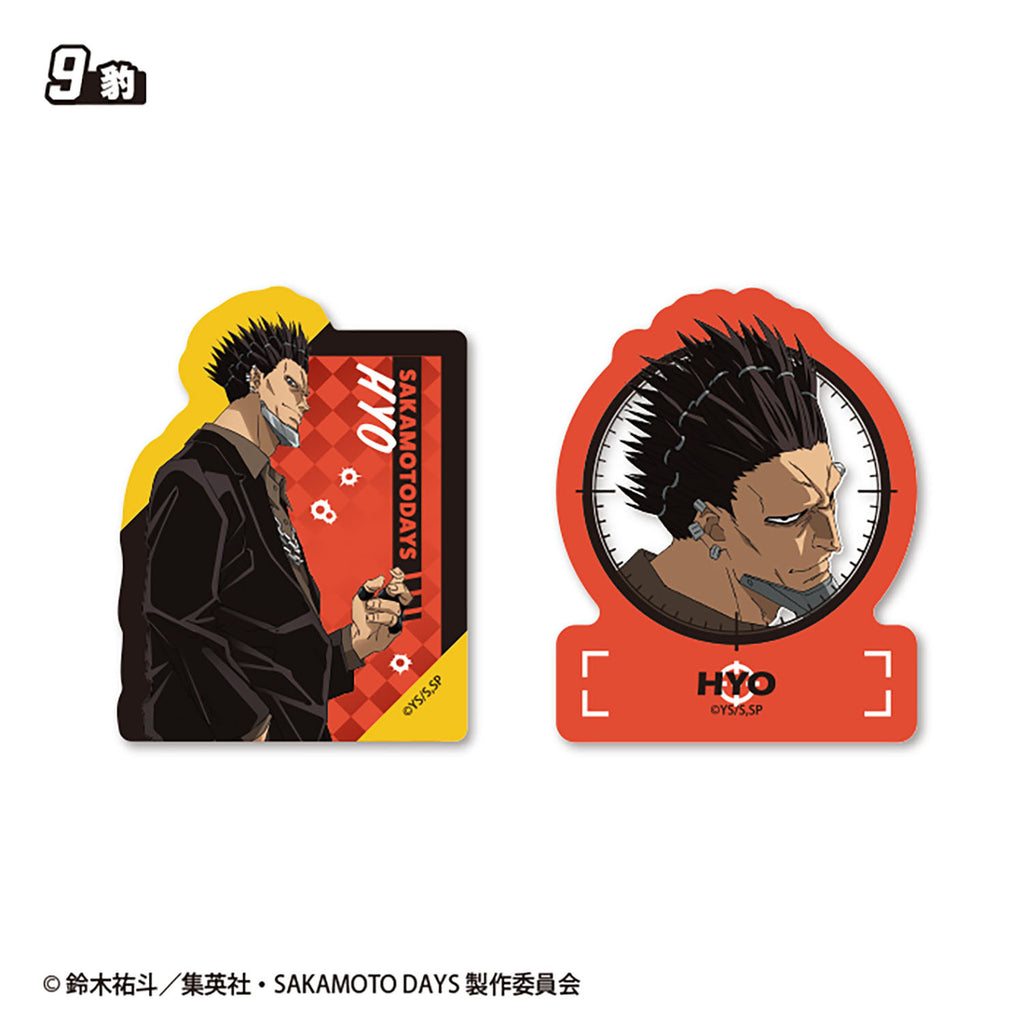 SAKAMOTO DAYS W Die-cut Clear Stickers (set of 15) 坂本日常