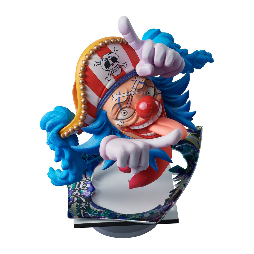 NIFORMATION FIGURE (MONKEY D. LUFFY / SHANKS / BUGGY / MARSHALL D. TEACH) W/O GUM  海賊王 路飛 撒古斯 巴奇 黑胡子