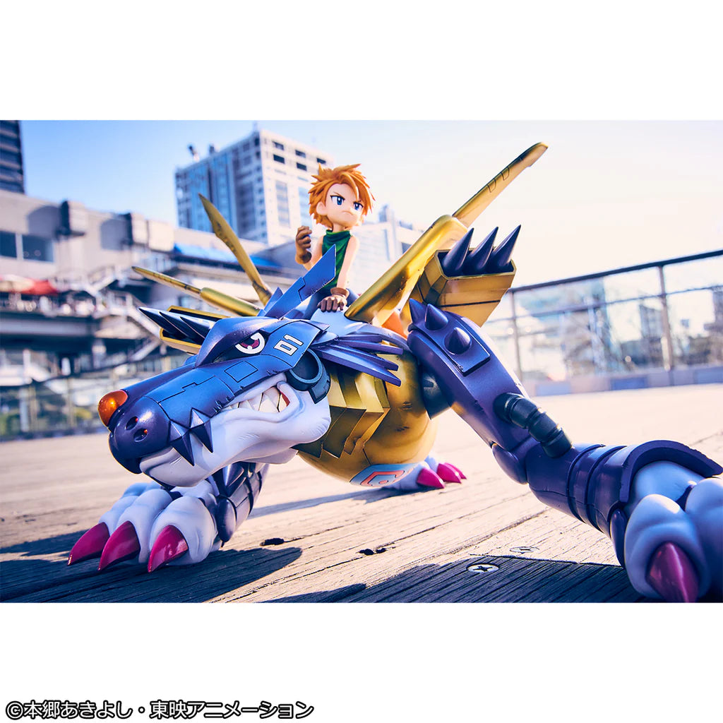 Precious G.E.M. Series Digimon Adventure Metal Garurumon & Ishida Yamato  數碼暴龍 鋼鐵加魯魯獸＆石田大和