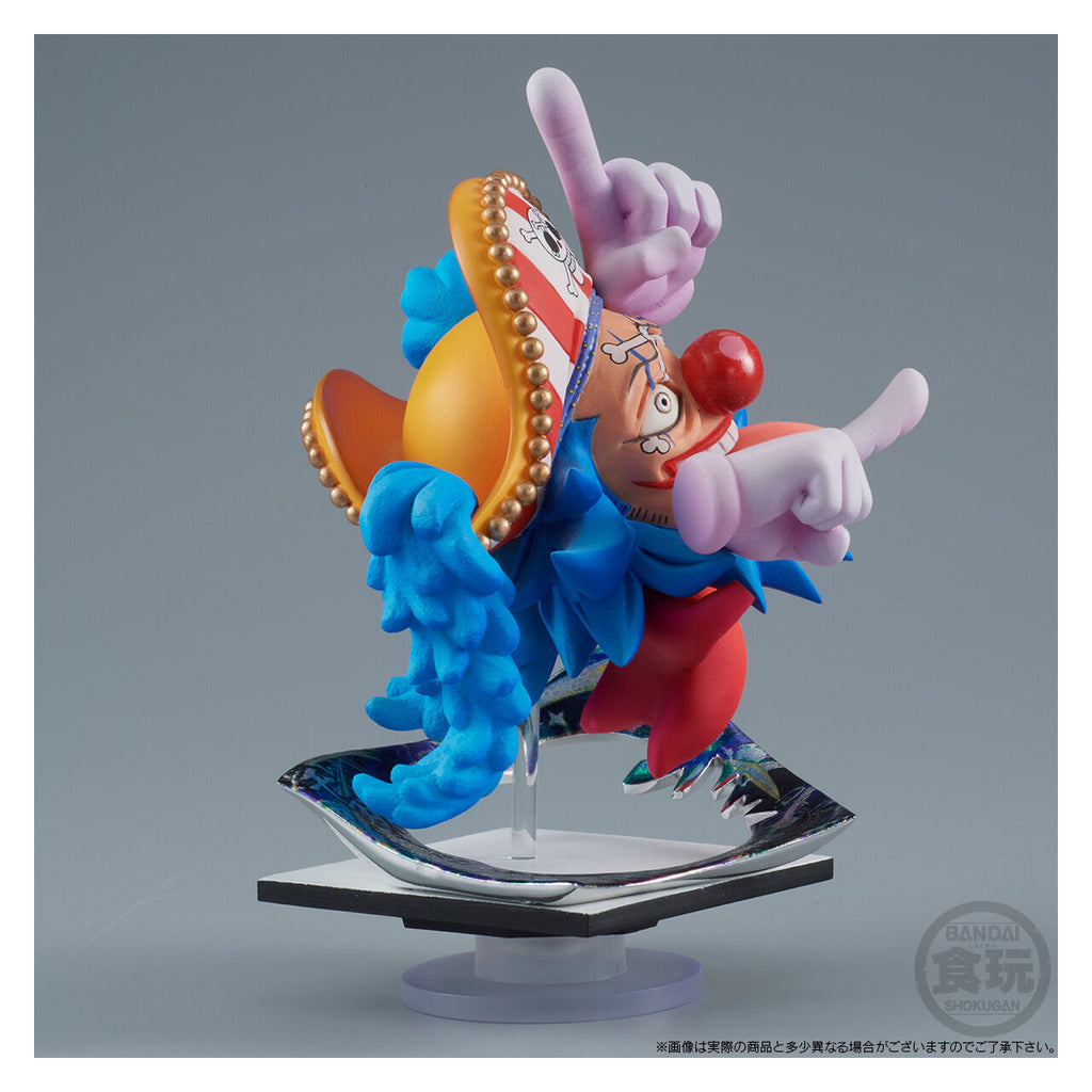 NIFORMATION FIGURE (MONKEY D. LUFFY / SHANKS / BUGGY / MARSHALL D. TEACH) W/O GUM  海賊王 路飛 撒古斯 巴奇 黑胡子