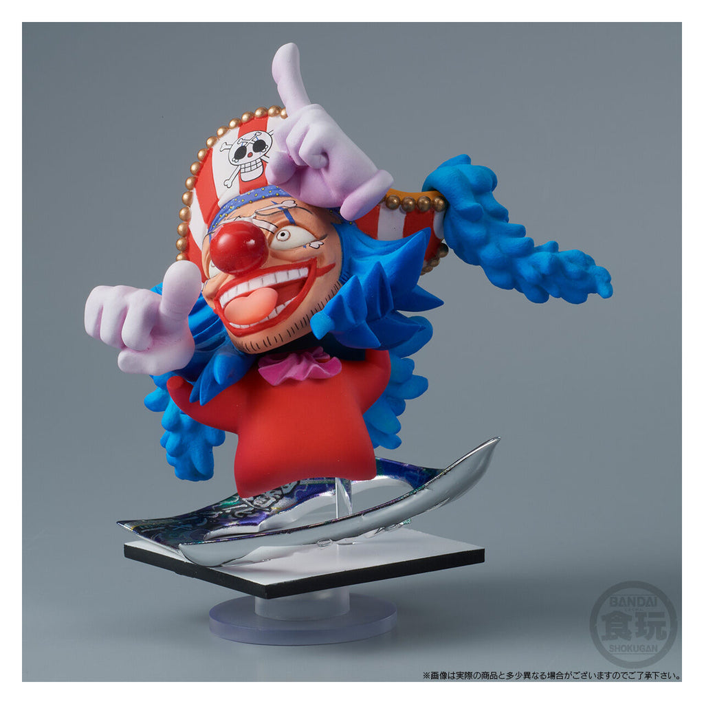 NIFORMATION FIGURE (MONKEY D. LUFFY / SHANKS / BUGGY / MARSHALL D. TEACH) W/O GUM  海賊王 路飛 撒古斯 巴奇 黑胡子