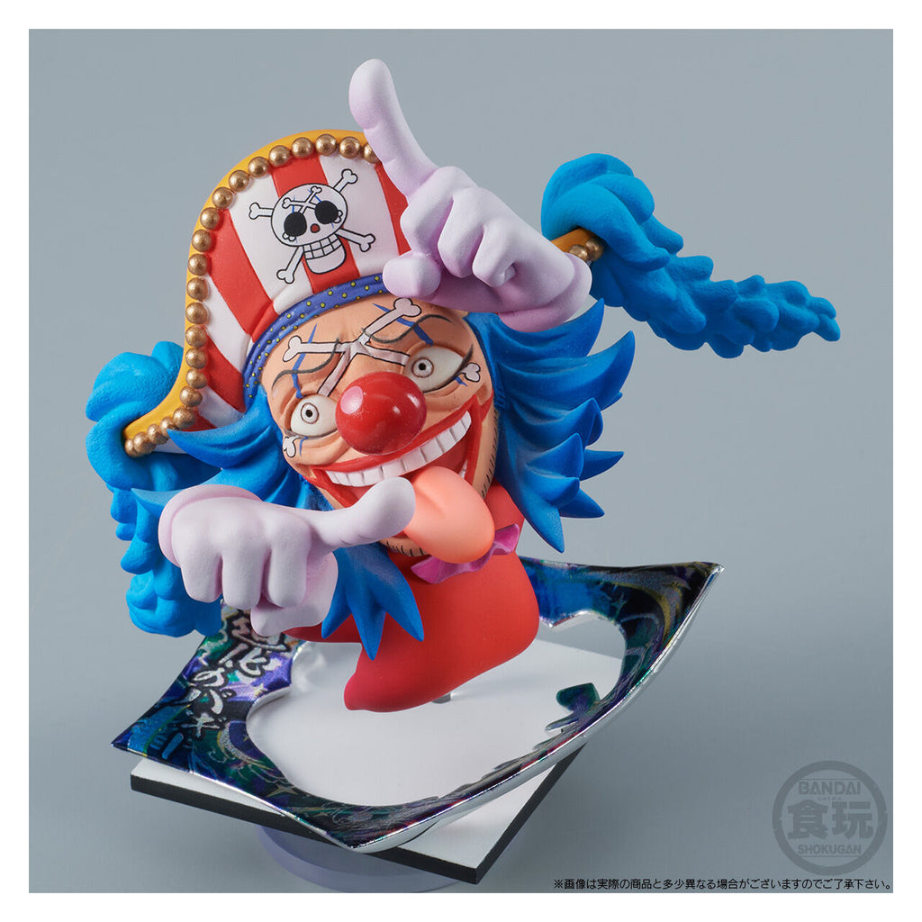 NIFORMATION FIGURE (MONKEY D. LUFFY / SHANKS / BUGGY / MARSHALL D. TEACH) W/O GUM  海賊王 路飛 撒古斯 巴奇 黑胡子
