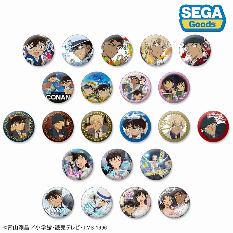 Detective Conan Can Badge Vol.2 (set of 22) 名偵探柯南 襟章