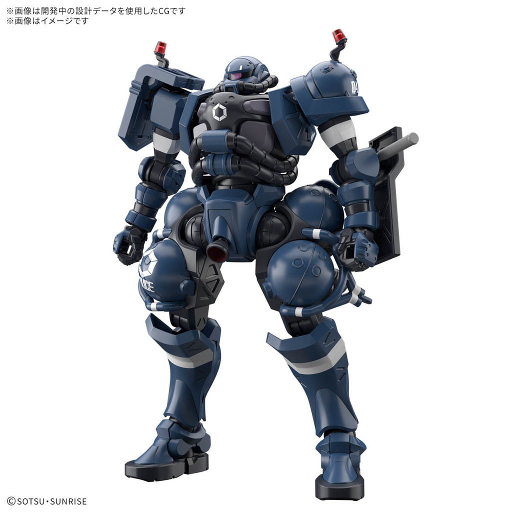 HG 1/144 POLICE ZAKU 機動戰士 渣古 GQuuuuuuX