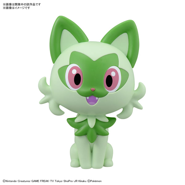 Pokémon PLAMO COLLECTION QUICK!! 18 Sprigatito 寵物小精靈 寶可夢 新葉喵 pokepla