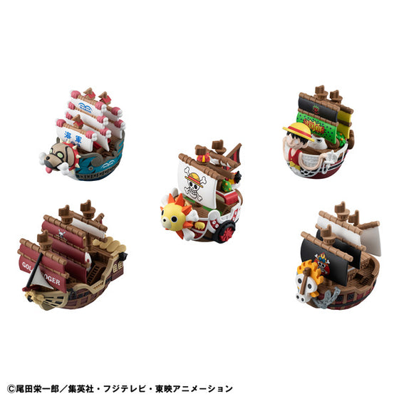 Yuracolle series ONE PIECE GRAND LINE collection Vol.3 (Box of 6) 海賊王 船