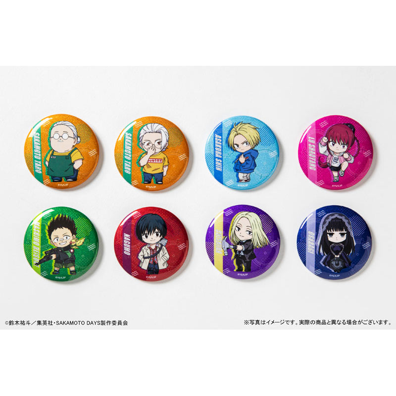 SAKAMOTO DAYS Kirakira Can Badge Vol.2 (set of 8) 坂本日常 坂本太郎