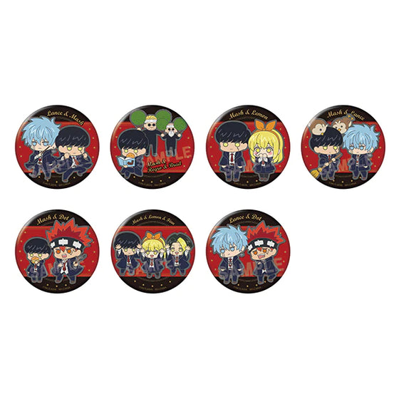 Metal Badge Collection MASHLE Buddycolle ver. (set of 7) 肌肉魔法使 襟章 徽章