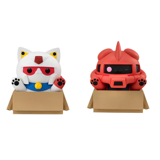 MEGA CAT PROJECT - Mobile Suit Gundam - Giant Mobile Suit Nyandam (Gundam / Char's Zaku) 機動戰士 高達 渣古 紅渣