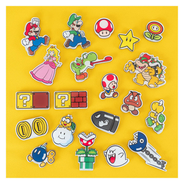 SUPER MARIO CHARACTER MAGNET W/O GUM (box of 14 packs) 瑪利奧 瑪利歐 磁石貼 磁貼