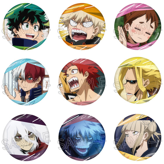 My Hero Academia Hundred Faces Can Badge (set of 9) 我的英雄學院 襟章