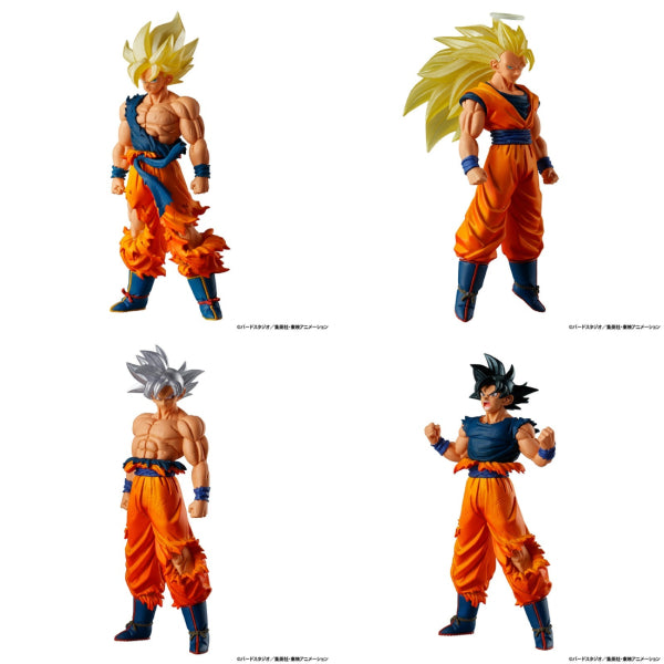 HG DRAGON BALL 01 GOKU EDITION (set of 4) 龍珠 孫悟空 gashapon capsule