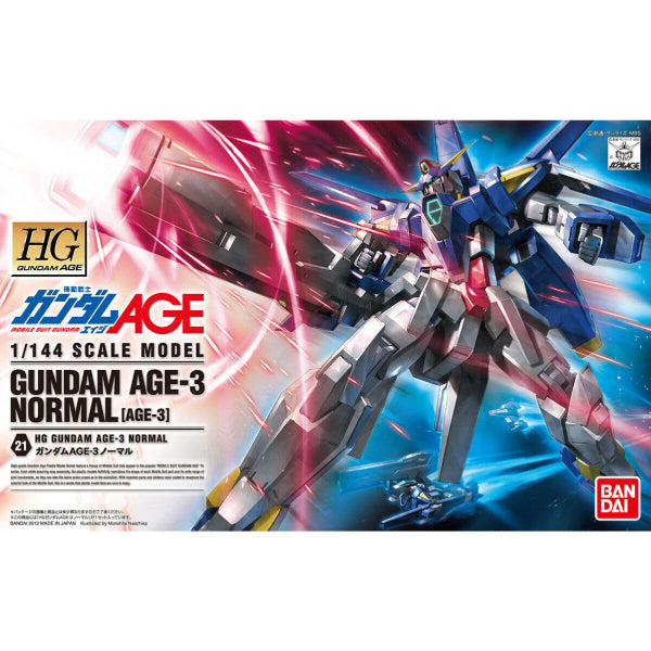 HG 1/144 GUNDAM AGE-3 NORMAL 機動戰士 高達 AGE-3 普通型