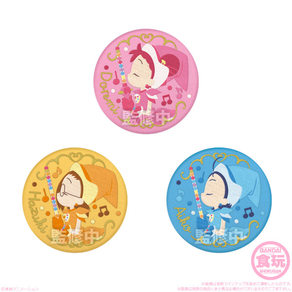 MAGICAL DOREMI WITH EMBROIDERY CAN BADGE (pack of 12) 小魔女DoReMi 刺繡 襟章