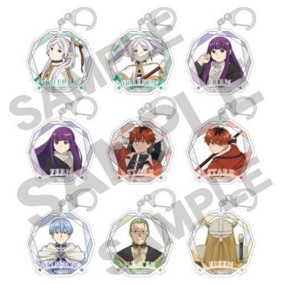Frieren: Beyond Journey`s End Trading Acrylic Key Ring (Set of 9) 葬送的芙莉蓮 鎖匙扣 吊飾 掛飾 Crux