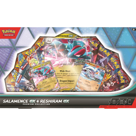 Pokemon Salamence ex & Reshiram ex Premium Collection (ENG ver.) 寵物小精靈 寶可夢 卡牌 對戰咭 PTCG