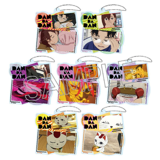 Dandadan Collage Acrylic Keychain (set of 7) 膽大黨 立牌