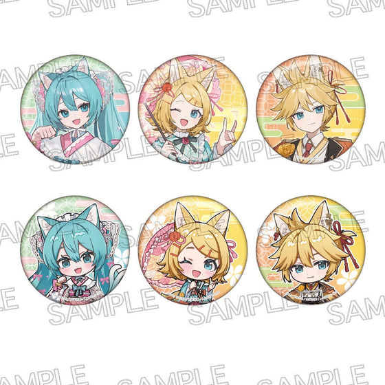 Hatsune Miku Hyakki Yako - strolling along historic highways Can Badge