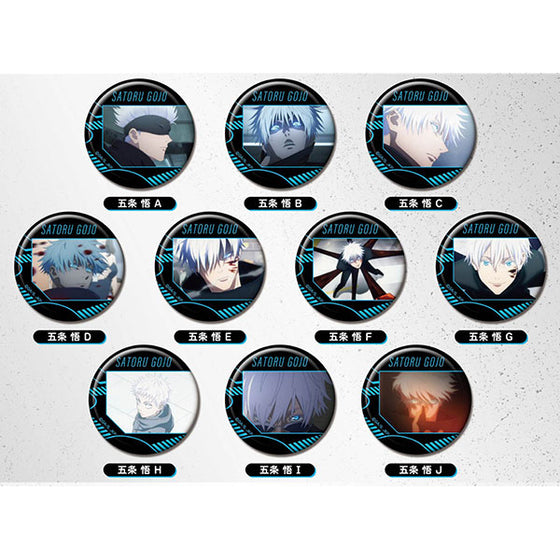 CAN Badge Jujutsu Kaisen Gojo Satoru (set of 10) 咒術迴戰 襟章 五條悟