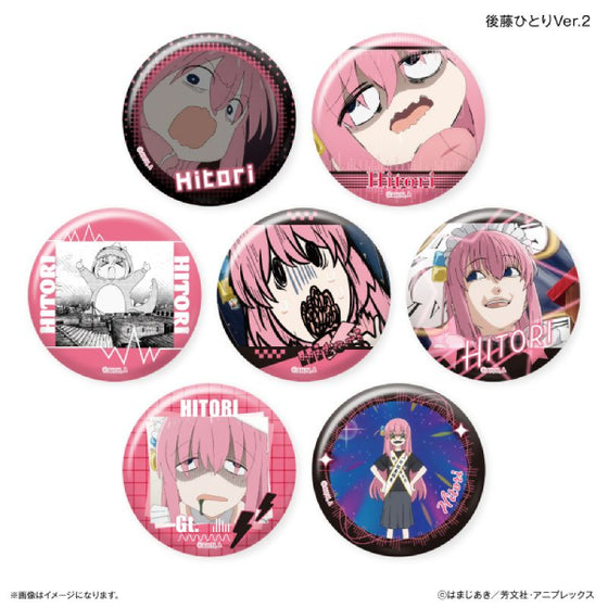Bocchi the Rock! Dakecan Only Gotoh Hitori Trading Can Badge Ver. 2 (set of 7) 孤獨搖滾 後藤一里