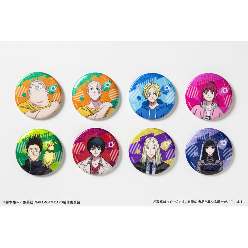 SAKAMOTO DAYS Kirakira Can Badge Vol.1 (set of 8) 坂本日常 坂本太郎