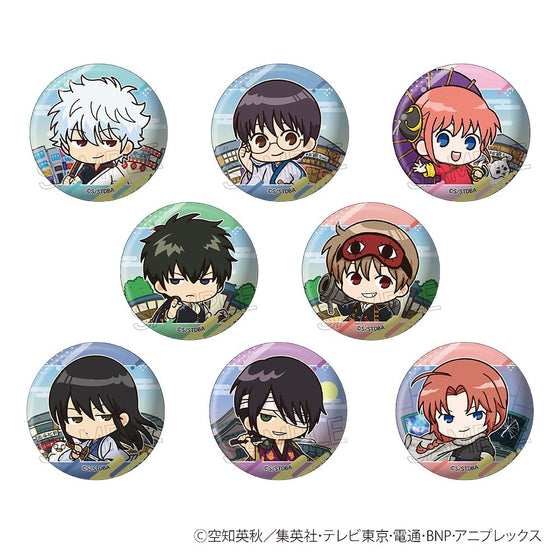 Gintama Vignette Can Badge (set of 8) 銀魂 襟章
