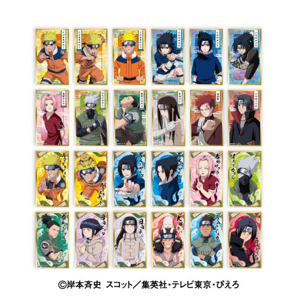 NARUTO Hanae Card Shikishi Collection (pack of 12) 火影忍者 色紙