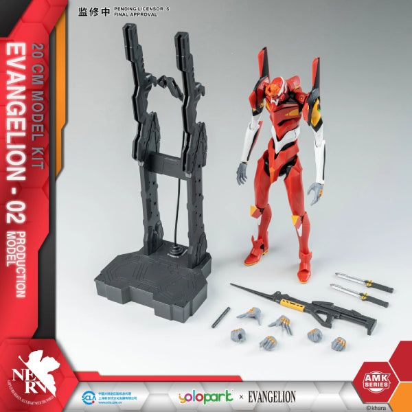 [Advanced Model Kits] EVANGELION EVA-02 新世紀福音戰士 二號機 AMK