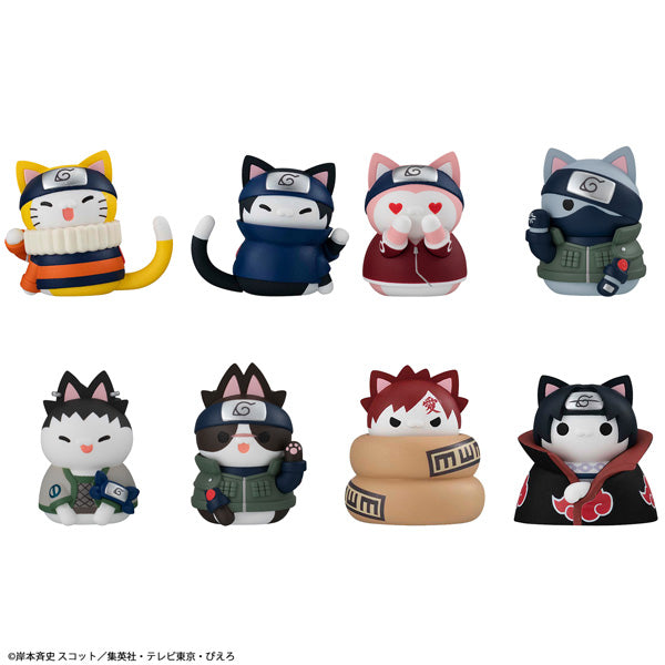 MEGA CAT PROJECT NARUTO Nyaruto! CATS of KONOHA VILLAGE REBOOT (set of 8) 火影忍者 愉快的木之葉忍喵