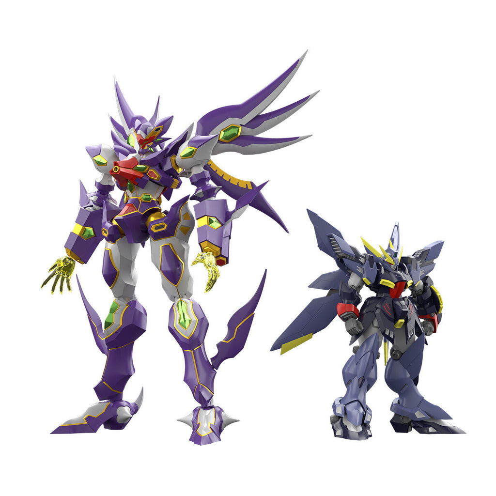SMP [SHOKUGAN MODELING PROJECT] SUPER ROBOT WARS OG R-GUN RIVALE & WILDSCHWEIN W/O GUM 超級機械人 大戰OG R-GUN Rivale & 野豬