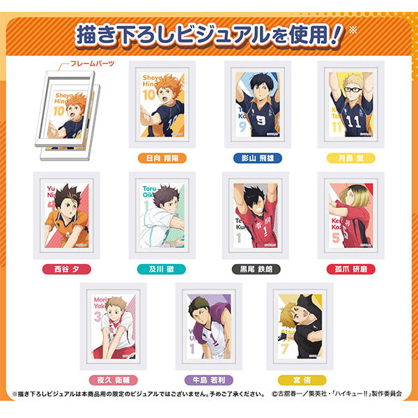 Haikyuu!! Petite Frame Collection (pack of 10) 排球少年 畫框磁石貼