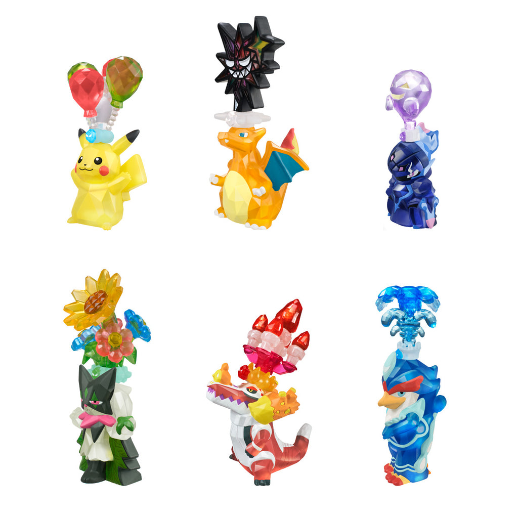 TERASTAL POKEMON KIDS (set of 6) 寵物 小 精靈 寶可夢 太晶 慶典