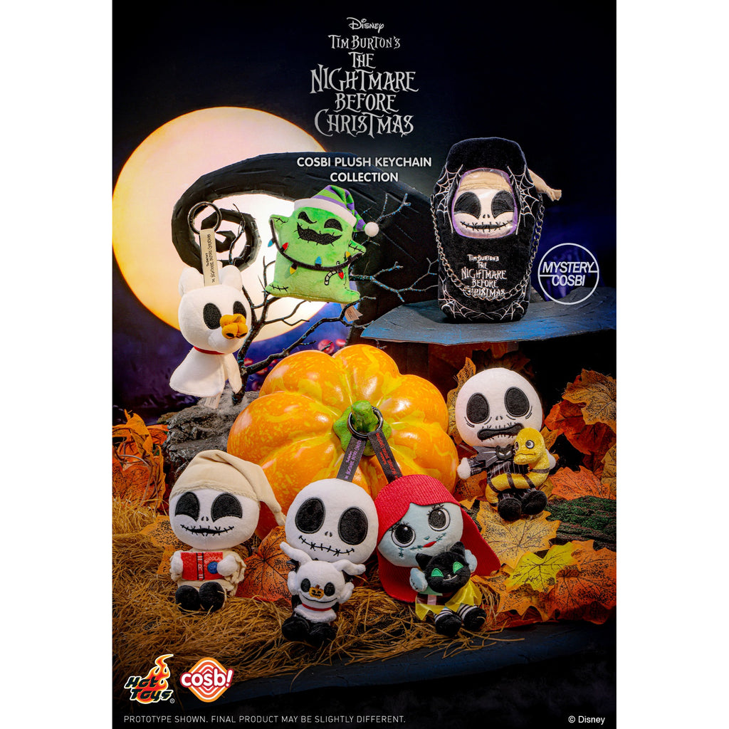 Hot Toys - The Nightmare Before Christmas Cosbi Plush Keychain Collection (set of 6) 怪誕城之夜 傑克