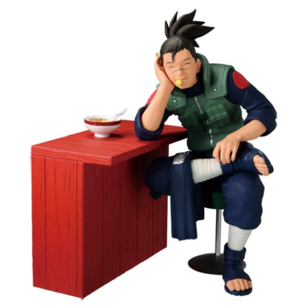 NARUTO UMINO IRUKA FIGURE -ICHIRAKU- 火影忍者 海野伊留加 一樂拉麵店