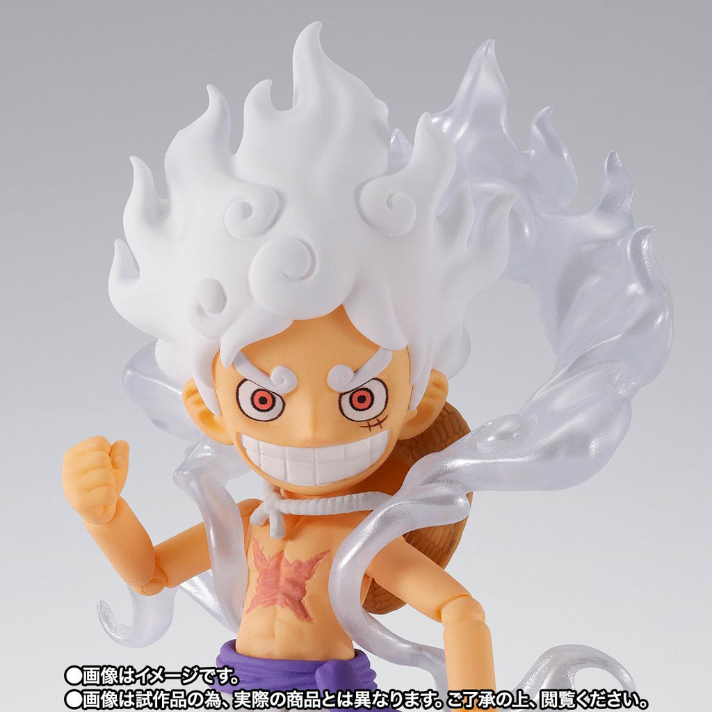 S.H.Figuarts World Collectable Figure × S.H.Figuarts MONKEY D. LUFFY -GEAR 5- 海賊王 路飛 SHF