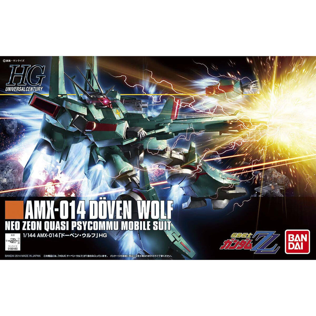 HGUC 1/144 AMX-014 Doven Wolf 機動戰士 杜賓野狼