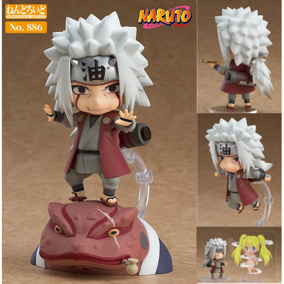 886 Nendoroid Jiraiya & Gamabunta Set 黏土人 火影忍者 自來也 蛤蟆文太