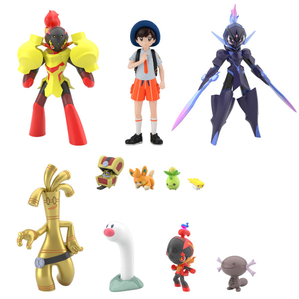 POKÉMON SCALE WORLD PALDEA REGION 2 SET W/O GUM 寵物小精靈 寶可夢 帕底亞